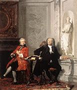 TROOST, Cornelis Jeronimus Tonneman and his Son oil painting